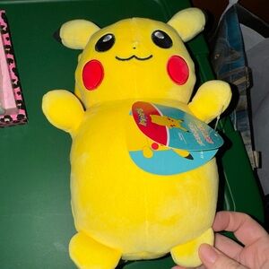 Yellow Pikachu Plush Toy 10inch